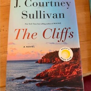 The Cliffs by J. Courtney Sullivan - Hardcover Novel in Sunset Cover